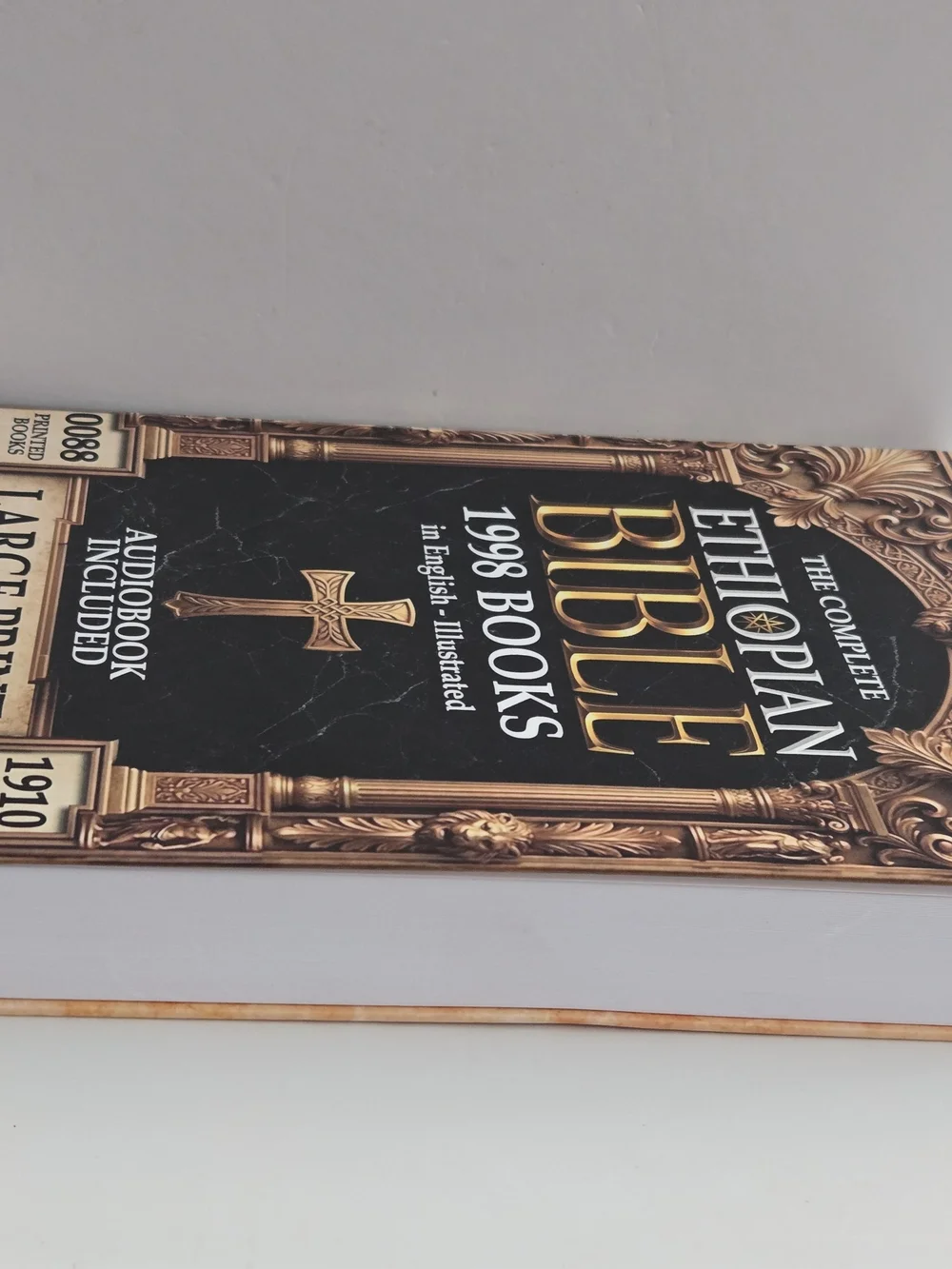 The Complete Ethiopian Bible - Large Print (Black/Gold) 88 Books Audio Book Incl